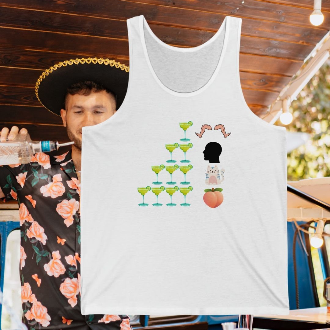 One Margarita Tank Tiktok Song Margarita Song Shirt That Etsy