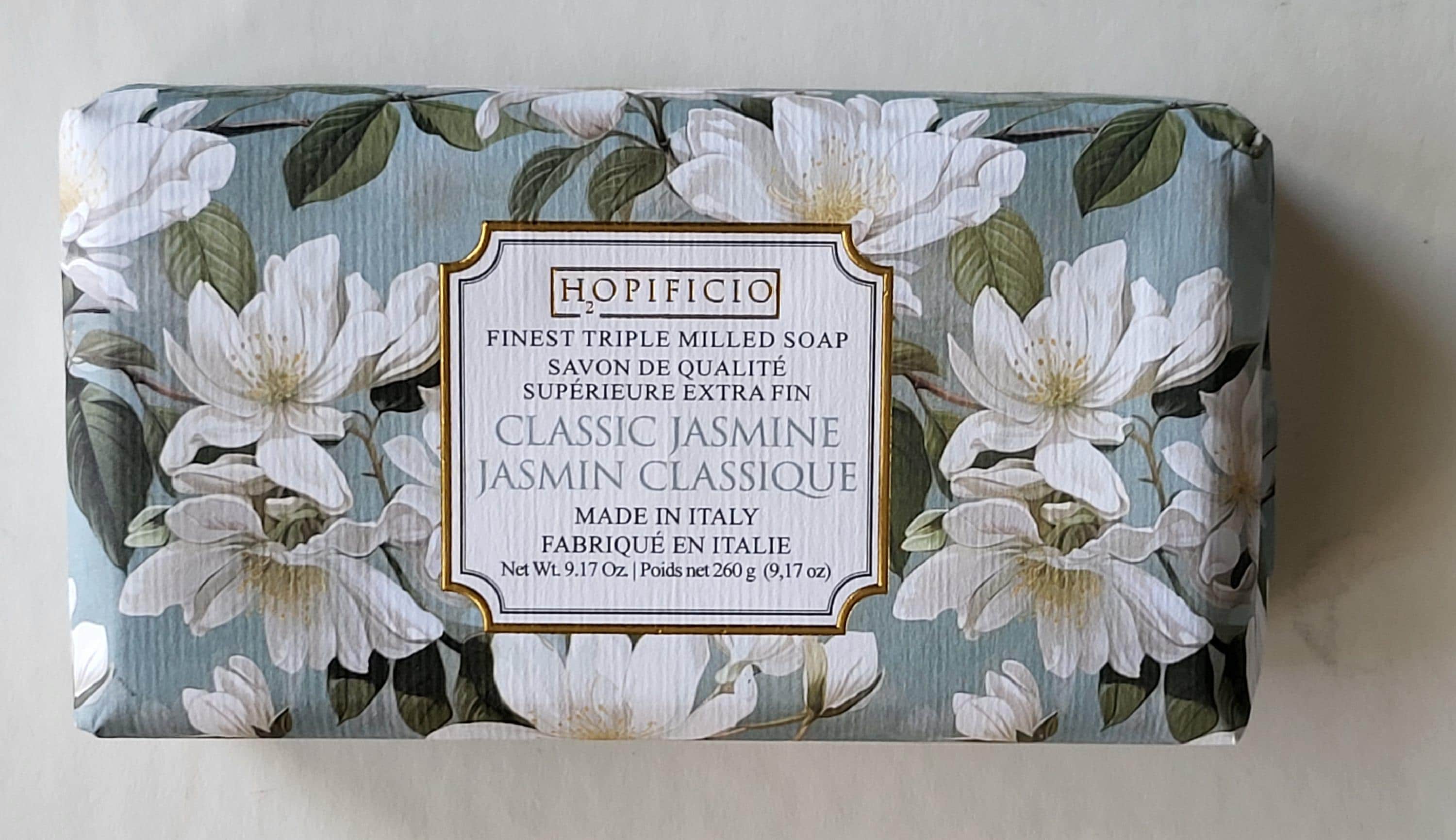 Hopificio CLASSIC JASMINE - Finest Triple Milled Soap Bar. Made in