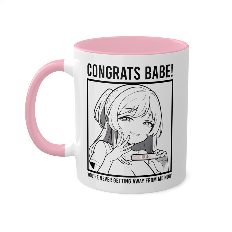 Congrats Babe Anime Mug Funny Pregnancy Gift Anime Coffee Etsy congrats-babe-anime-mug-funny-pregnancy-gift-anime-coffee-etsy
