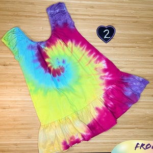 Kids Spiral Frilly Dress