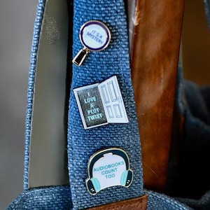 Book Enamel Pin Set: Bookish Gift for Readers