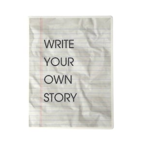 Write Your Own Story Vinyl Sticker, Bookish Stickers, Laptop Decals