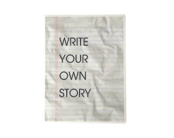 Write Your Own Story Vinyl Sticker, Bookish Stickers, Laptop Decals