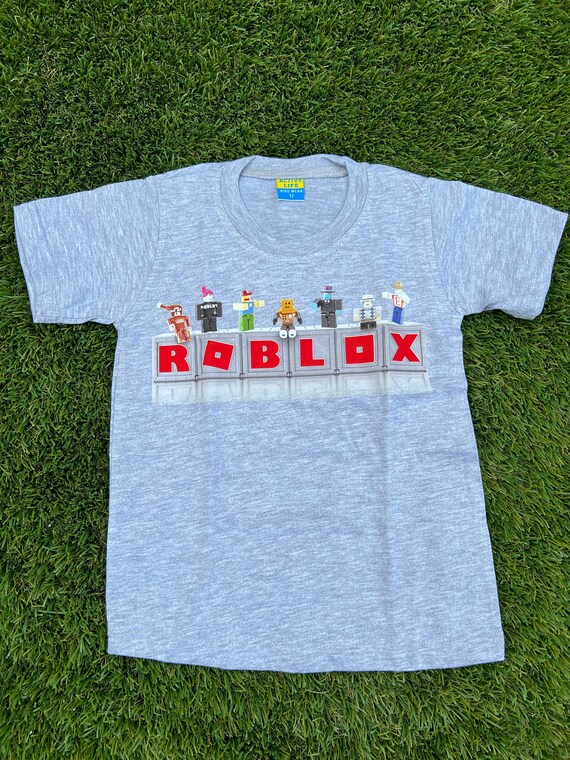 Roblox Logo Gamer High Quality Cotton (Adult & Kiddie Size) Kids Unisex Men  Women T shirt