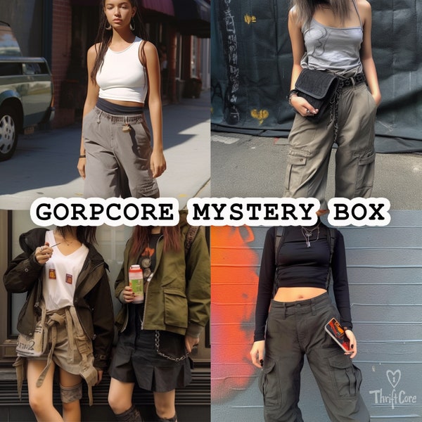Vintage Clothes Mystery Box Etsy