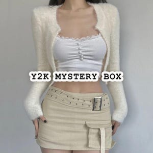 Y2K Thrifted Vintage Mystery Box - 2000s Fashion Style Bundle - Whimsical Surprise Clothing Gift Box