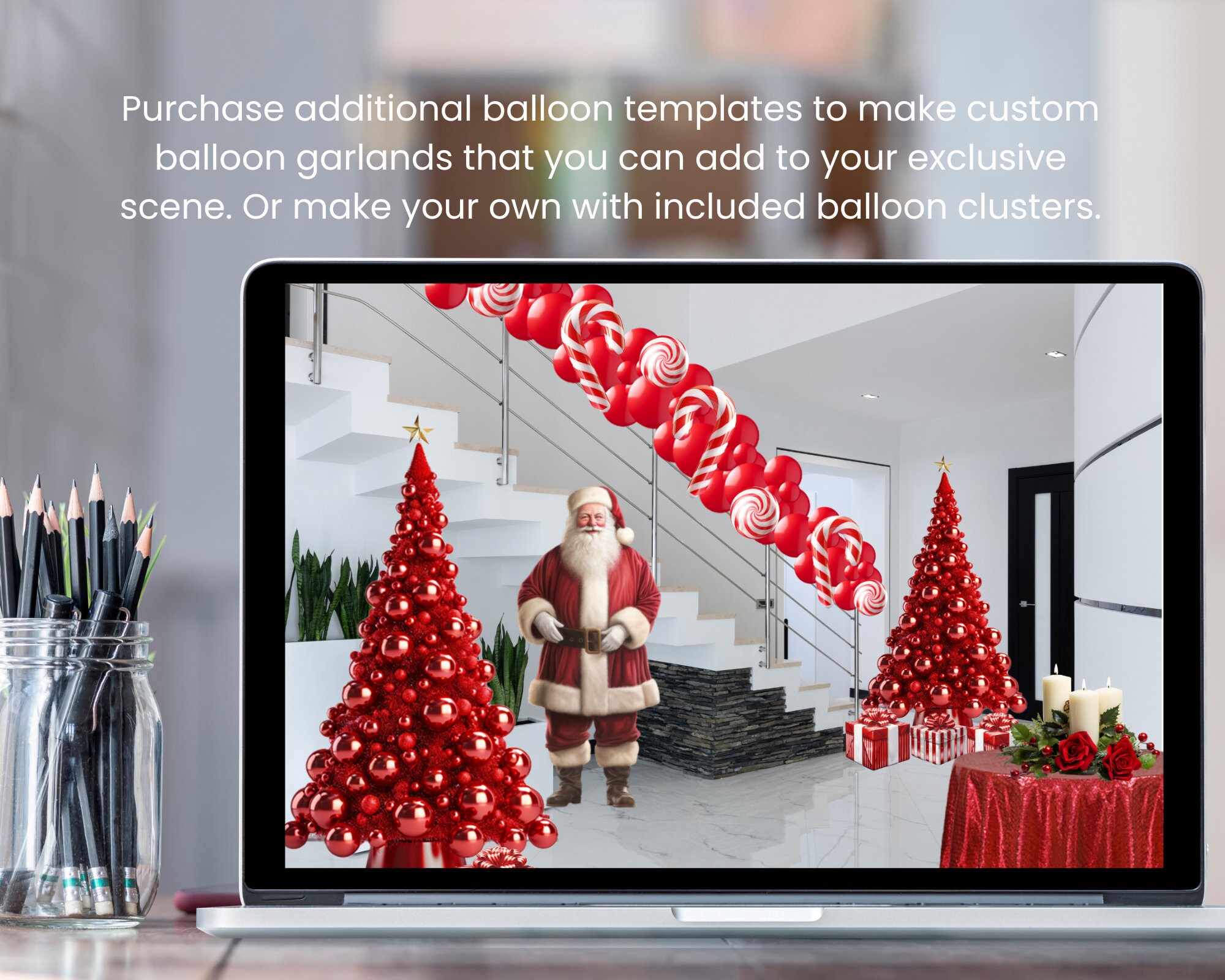 Event Mockup Holiday Collection, 170+ Png Images for Christmas Mockup ...