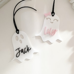 Halloween Tag | Halloween Ghost Tag | Personalized Halloween Tag | Boo Basket Tag | Halloween Basket | Ghost Tag | Halloween Tag
