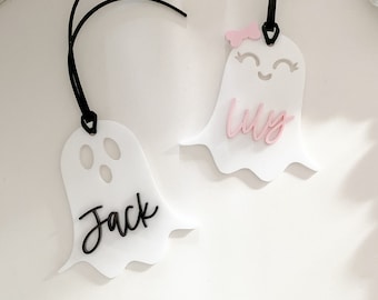 Halloween Tag | Halloween Ghost Tag | Personalized Halloween Tag | Boo Basket Tag | Halloween Basket | Ghost Tag | Halloween Tag