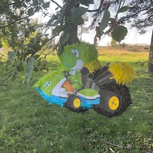 Super Yoshi Kart Pinata! 27”x16”x4”