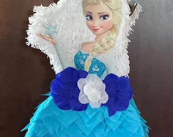Princess Elsa Pinata! 27”x16”x4”
