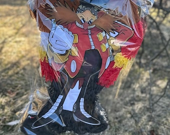 Dr. Eggman Pinata! 28”x15”x4”