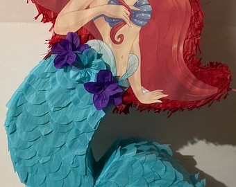 Little mermaid Piñata! 28” x 14”x 4”