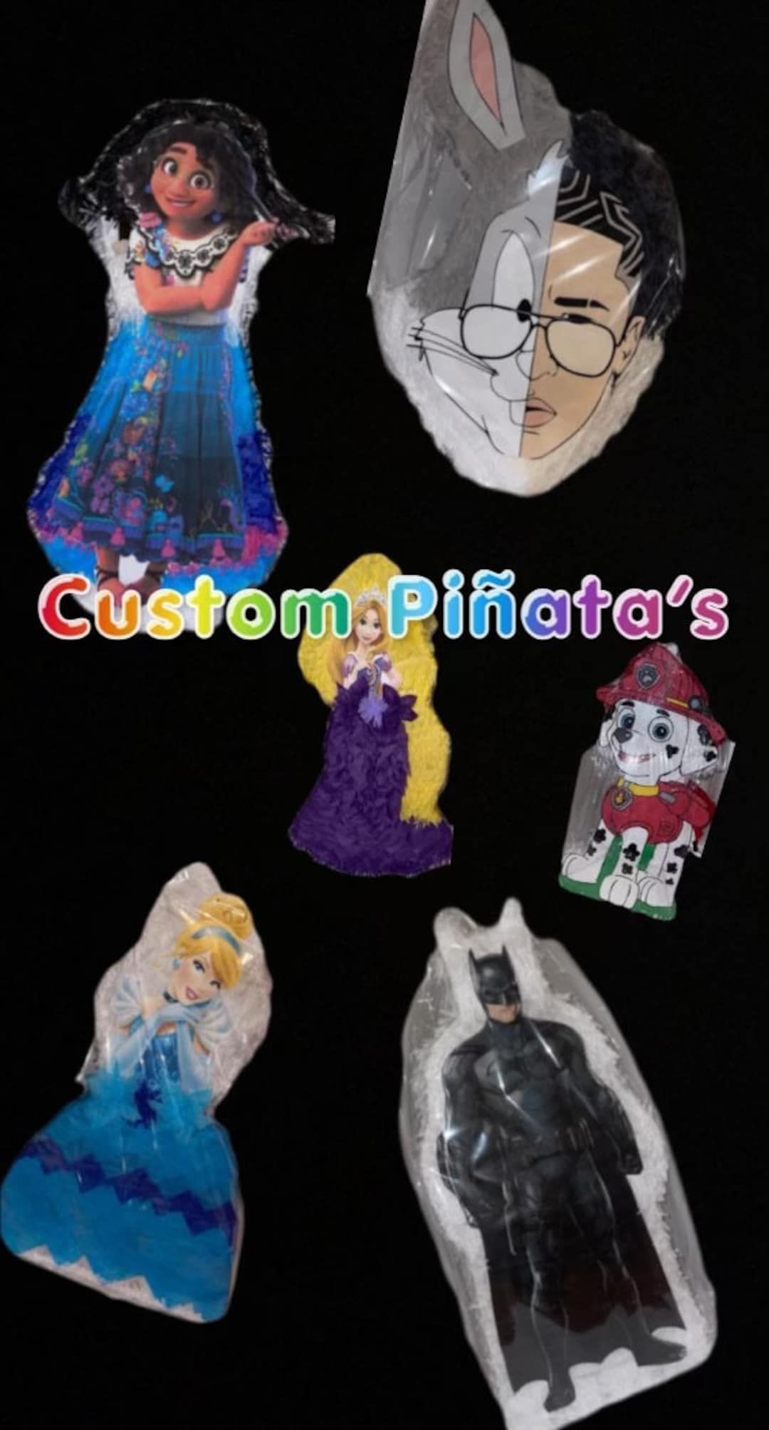 Custom Pinata! 27”x 16”x 4” - Etsy