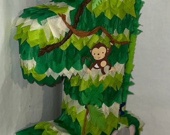 Safari Pinata! 27”x16”x4” jungle animals Theme