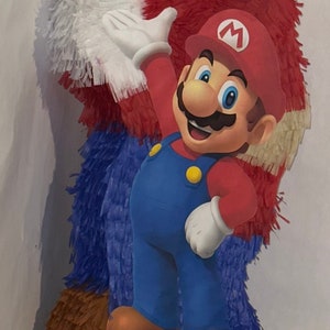 Super Mario Pinata 27&quot;x16&quot;x4&quot; Super Mario Party Supplies