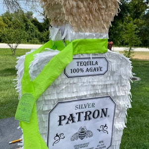 Tequila Patron piñata! 27” x 16” x 4”