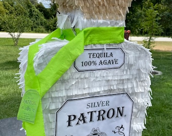 Tequila Patron piñata! 28” x 14” x 4”