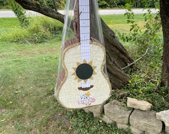 Guitar piñata! 27” x 16”x 4”