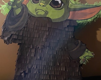 Yoda Pinata! 27”x16”x4” Star Wars Theme