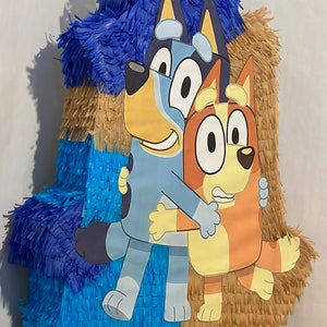 Bluey Pinata! 27”x16”x4” Bluey and Bingo