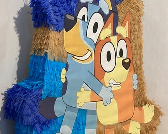 Bluey Pinata! 27”x16”x4” Bluey and Bingo