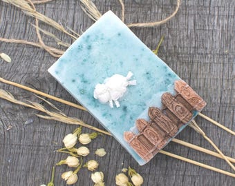 Wegańskie mydło bezzapachowe: Little Lamb Design, Delikatna pielęgnacja skóry