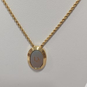 Christian Dior Gold Necklace
