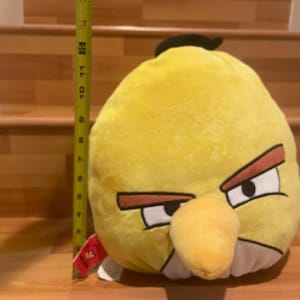 Rovio Angry Birds Yellow Chuck Large Plush Pillow