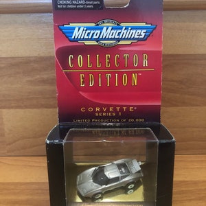 Vintage Galoob Toys Micro Machines Corvette Series 1 Aerovette Experimental Car Made in USA