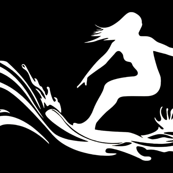 Girl Surfer Etsy