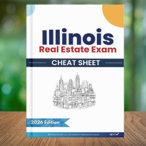 Resumo para o Exame de Corretor de Imóveis de Illinois em PDF | Preparação para o Teste de Corretor de Imóveis de Illinois | Guia de Estudos para Corretor de Imóveis de Illinois | Download Digital
