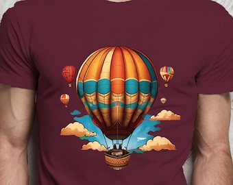 Hot Air Balloon Fiesta Shirt, Albuquerque Balloon Festival Shirt, New Mexico Tourists Shirts, Vintage Vacation Shirts
