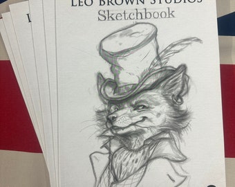 Leo Brown Studios Sketchbook (Wings & Things Volume 2)