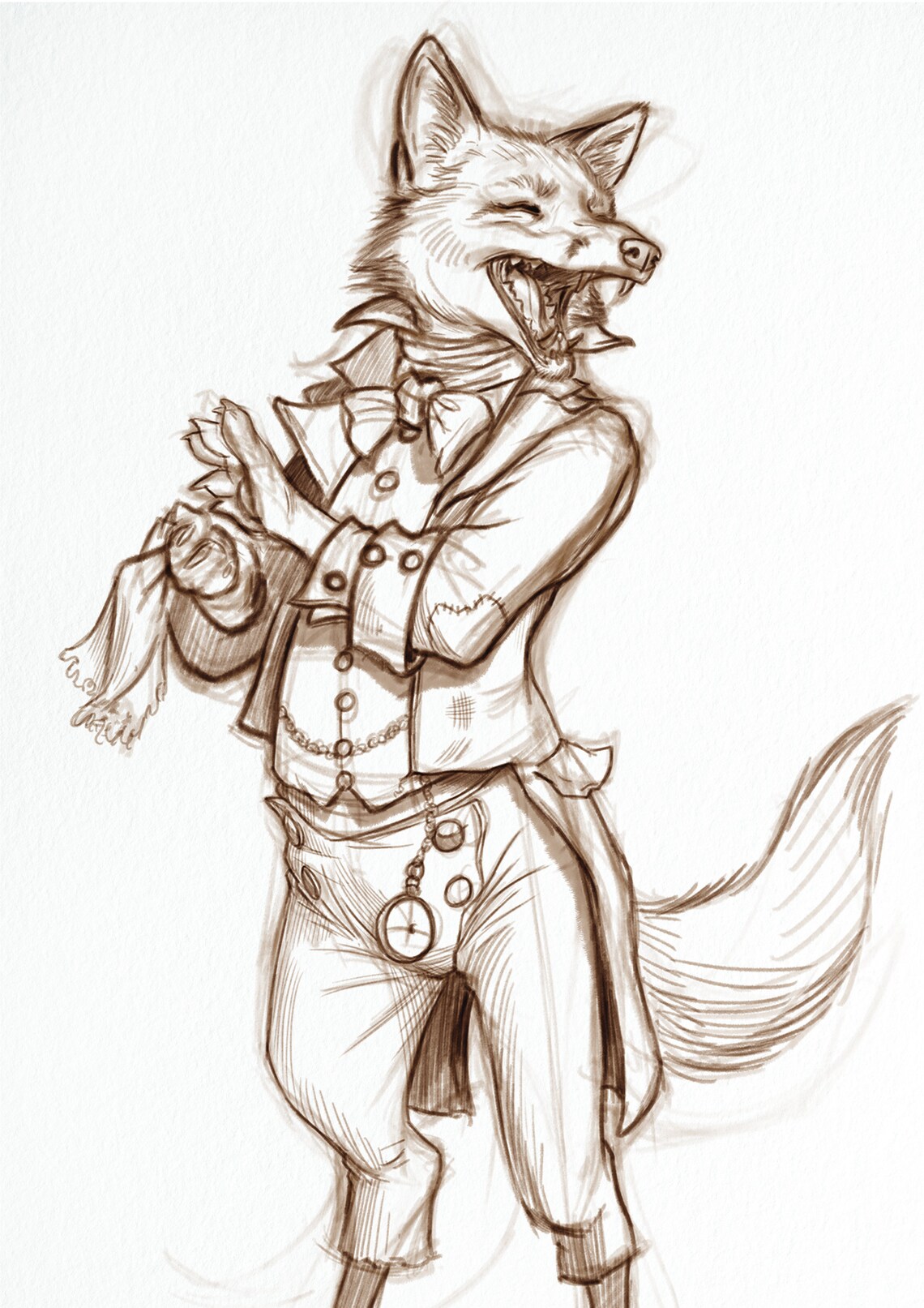 What's the Time, Mr Fox Etsy