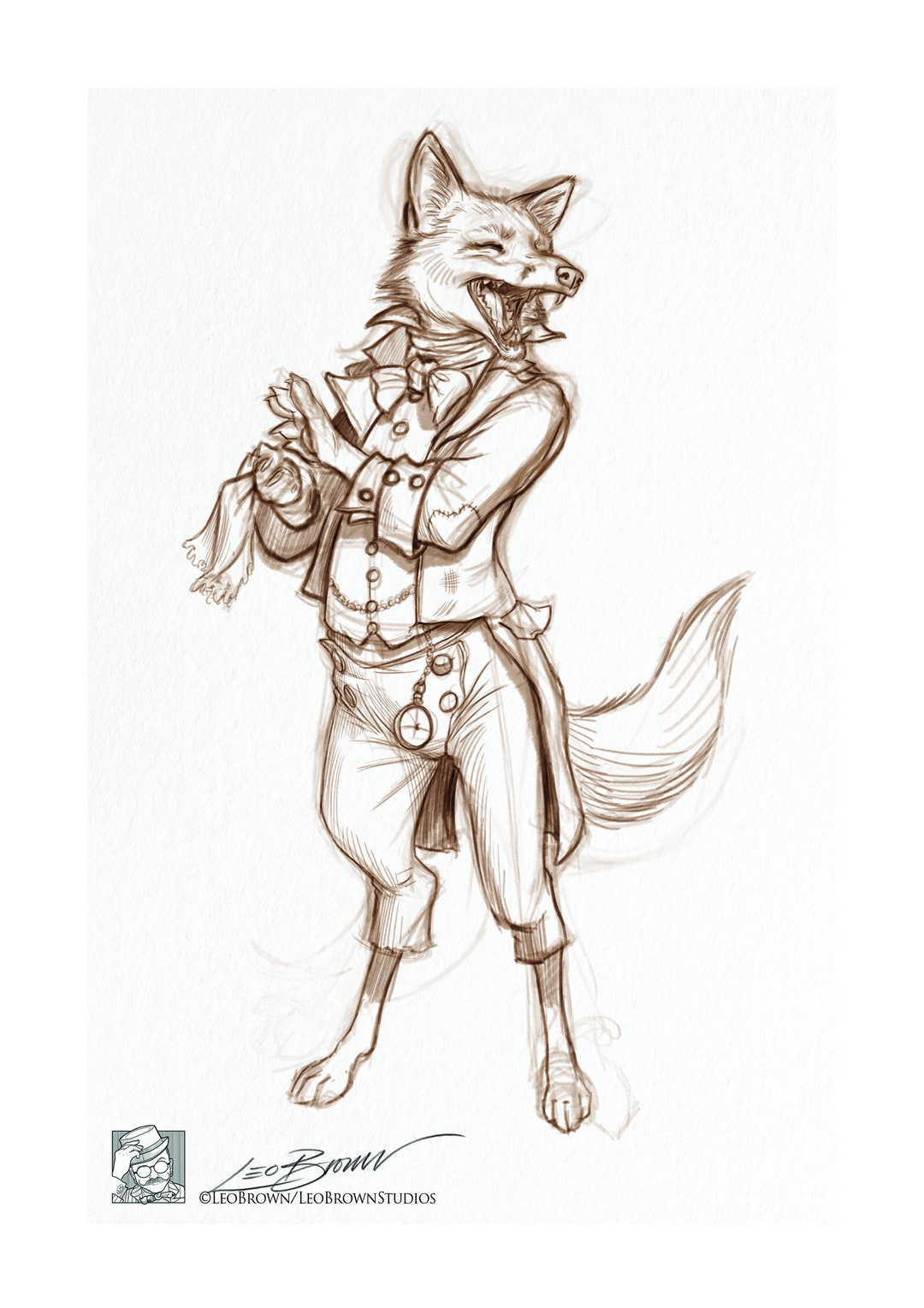 What's the Time, Mr Fox Etsy