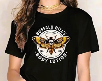 Buffalo Bill Body Lotion T-Shirt: Silence of the Lambs Funny Horror Tee