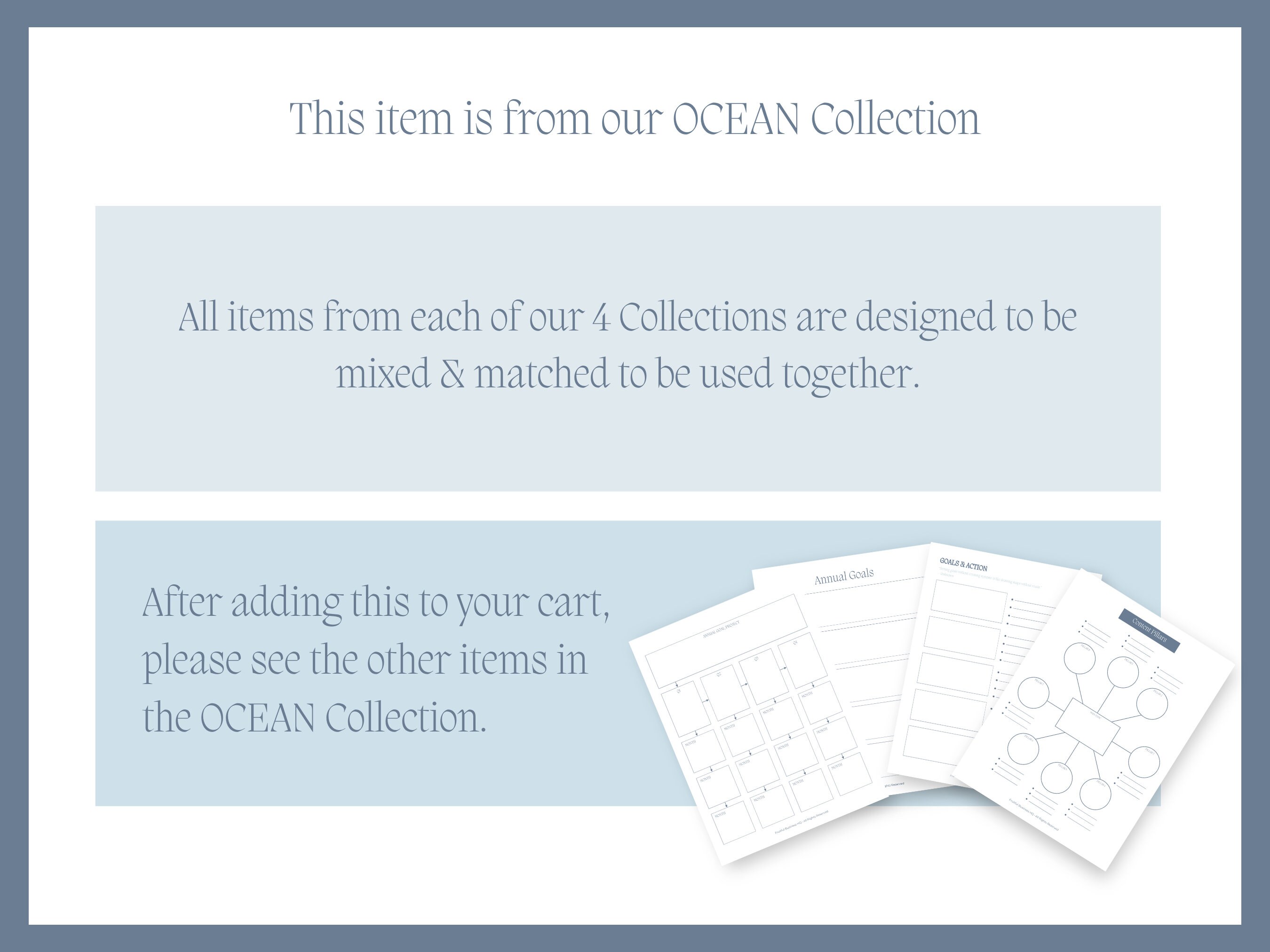OCEAN 13 Boxes Bundle Printable - Image 4