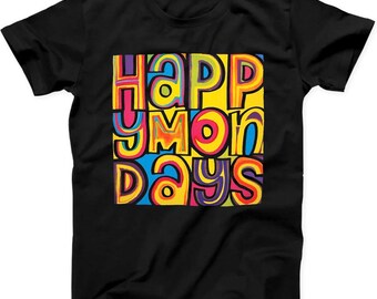 Happy Mondays Design New Alternative Indie Music Gift T-shirt T63