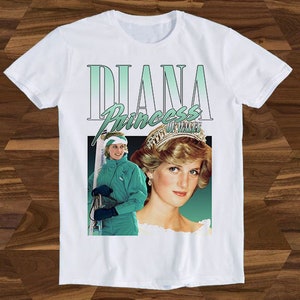 Lady Diana Princess Of Wales 90s T Shirt Meme Gift Funny Top Tee Style Unisex Gamer Movie Music T1412