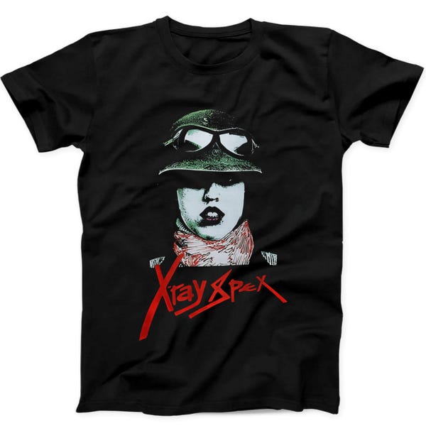 X-Ray Spex Punk Rock Muziekband Cadeau T-shirt T420