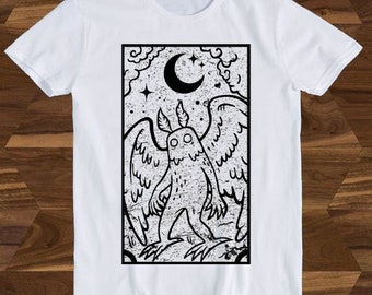 Mothman Weird Strange Unusual Cryptid Cryptozoology Funny Gift Tee T-Shirt T808