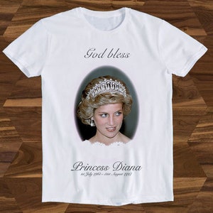 God Bless Princess Diana Remembrance Present Meme Funny Gift Tee T-Shirt T950