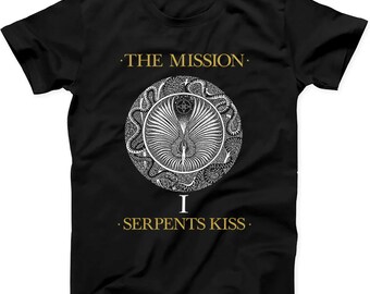 The Mission Serpents Kiss Music T-shirt T613