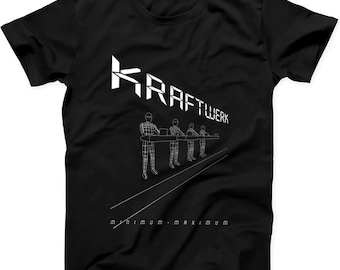 Kraftwerk Minimum Maximum Electronic Krautrock T Shirt  T647