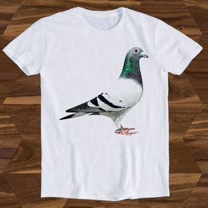 Pigeon Peagon Flower Unicorn Bird Fly Animal  Present Meme Funny Gift Tee T-Shirt T286