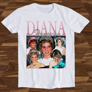 Princess of Wales Lady Diana Best Seller T Shirt Gift Unisex Top Tee  T1450