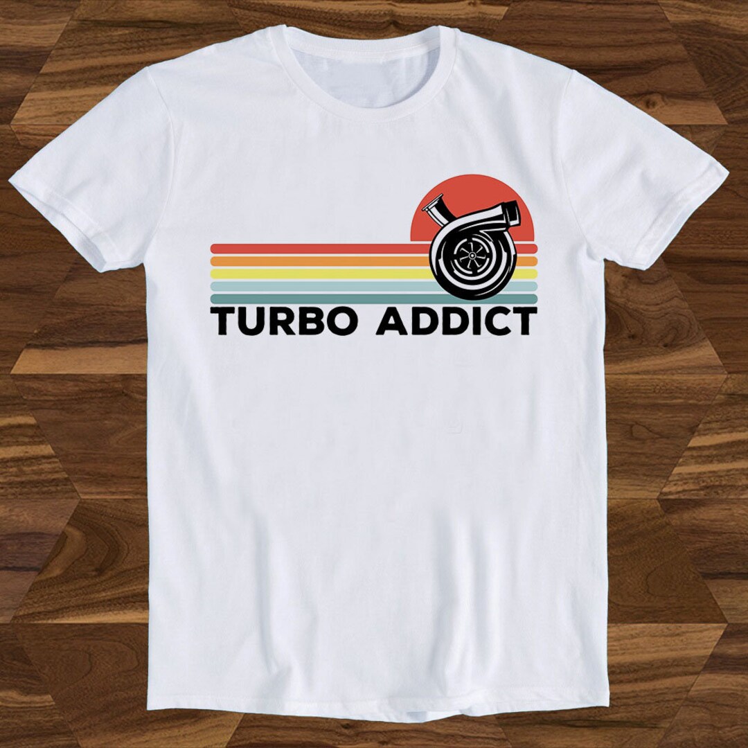 Turbo Racing Shirts Turbo Addict JDM GTR Race Car Best Seller Gamer T Shirt Vintage Cool ...