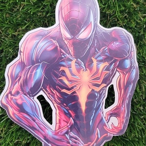 Super hero Holograohic Sticker