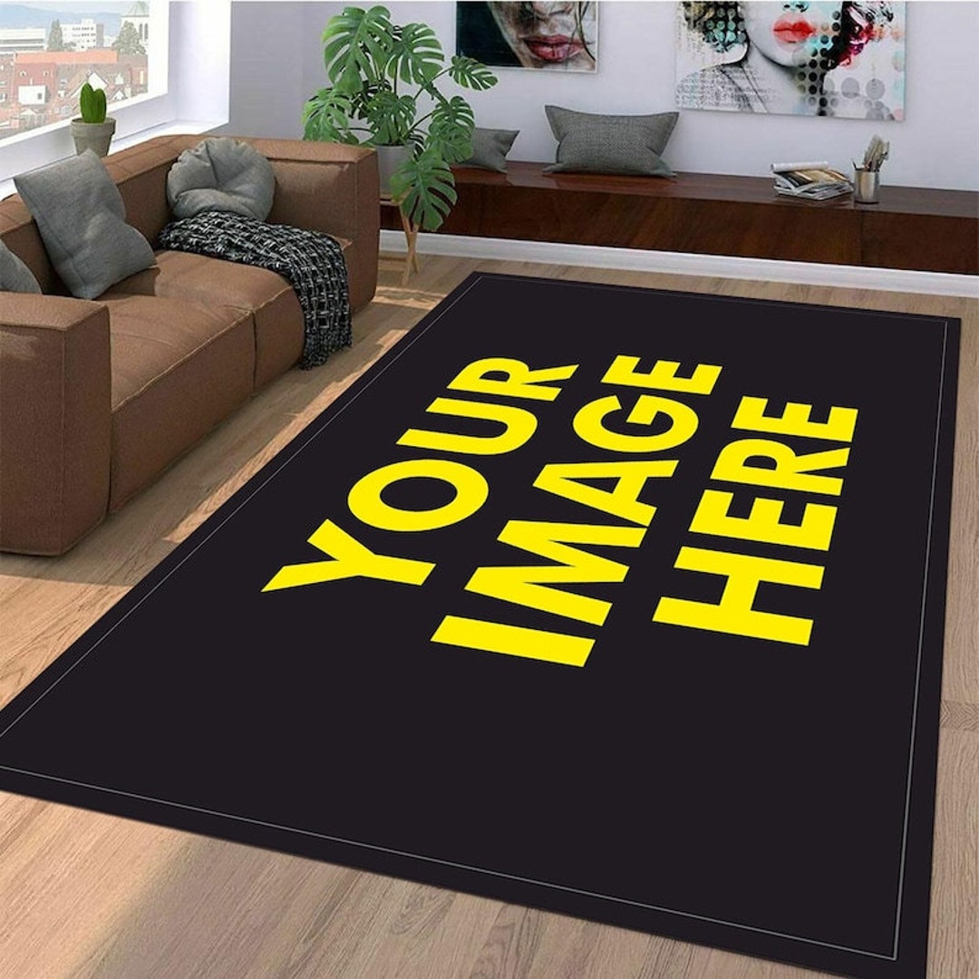 Custom Rug, Custom Image Rugs, Custom Rug With Your Logo, Custom Rug